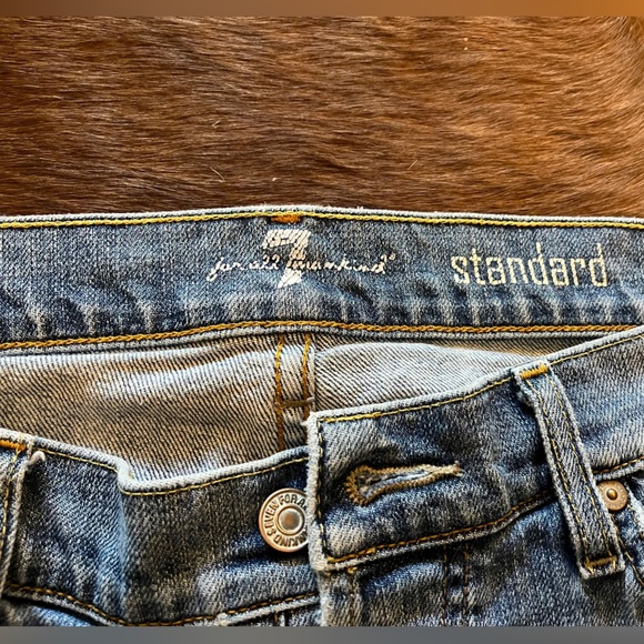 7 for all mankind Jeans Standard style Blue Denim - Picture 4 of 8
